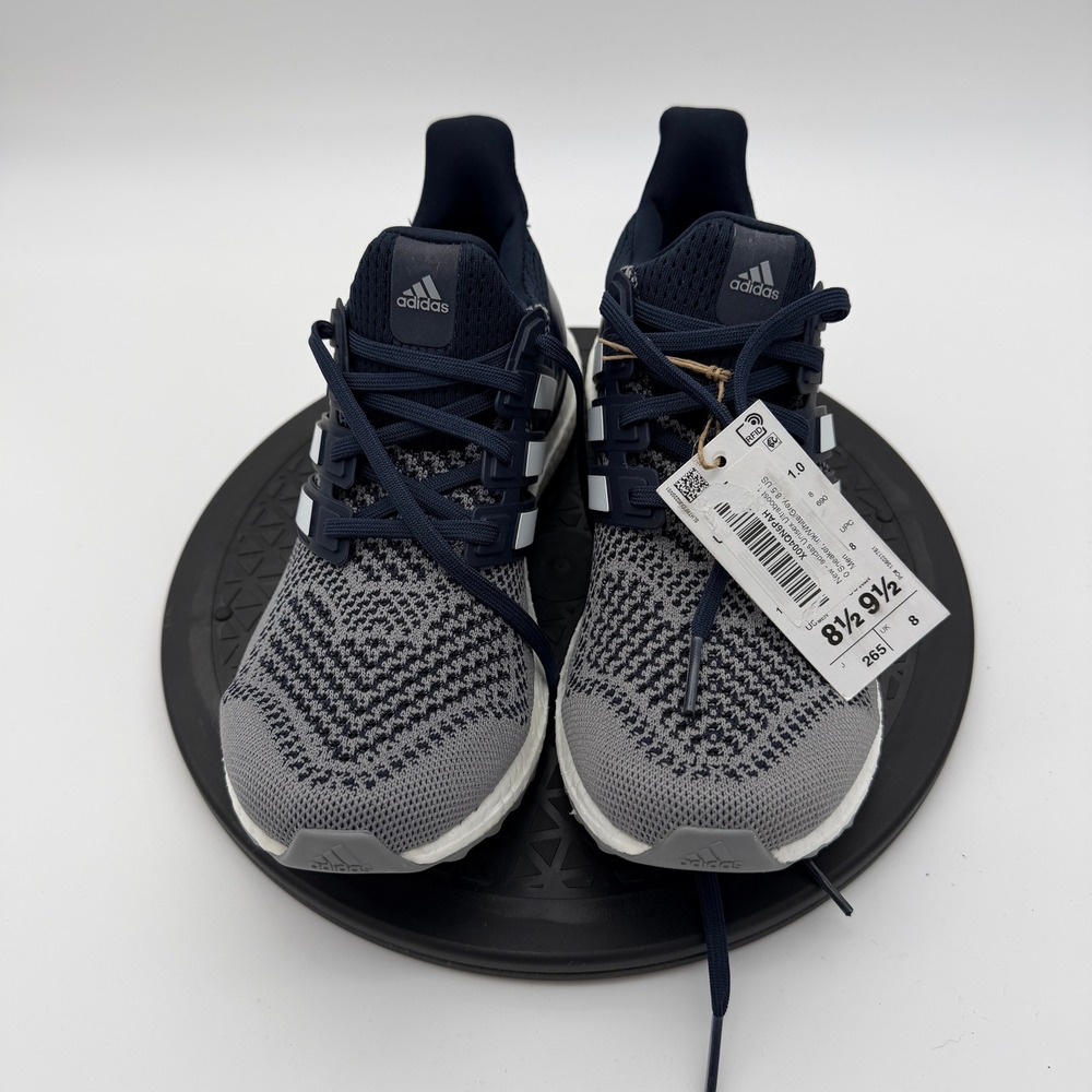 NEW w/tags Adidas Ultraboost 5.0 DNA Crew Navy Grey White G54960 Mens Size 8.5